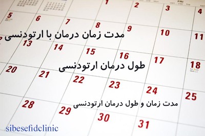 مدت زمان و طول درمان ارتودنسی